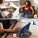 For iPad Air / Air 2 / 9.7 2018/2017 Shockproof Silicone Hybrid PC Tablet Case