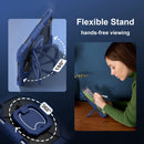 For iPad Air 11 inch 2024 Shockproof Silicone Hybrid PC Tablet Case