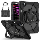 For iPad Air 11 inch 2024 Shockproof Silicone Hybrid PC Tablet Case