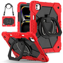 For iPad Air 11 inch 2024 Shockproof Silicone Hybrid PC Tablet Case