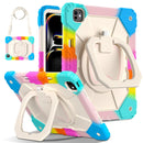 For iPad Air 11 inch 2024 Shockproof Silicone Hybrid PC Tablet Case