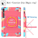 Handle Robot Silicone Hybrid PC Tablet Case For Samsung Galaxy Tab S9 FE+