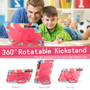 Handle Robot Silicone Hybrid PC Tablet Case For Samsung Galaxy Tab S9 FE+