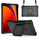 Handle Robot Silicone Hybrid PC Tablet Case For Samsung Galaxy Tab S9 FE+
