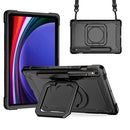 Handle Robot Silicone Hybrid PC Tablet Case For Samsung Galaxy Tab S9 FE+