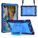 Handle Robot Silicone Hybrid PC Tablet Case For Samsung Galaxy Tab S9 FE+