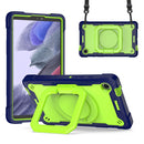 Handle Robot Silicone Hybrid PC Tablet Case For Samsung Galaxy Tab S9 FE+