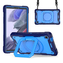 Handle Robot Silicone Hybrid PC Tablet Case For Samsung Galaxy Tab S9 FE+
