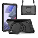 Handle Robot Silicone Hybrid PC Tablet Case For Samsung Galaxy Tab S9 FE+