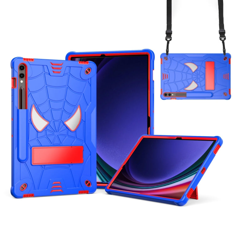 Fold-Holder Spider Silicone Hybrid PC Tablet Case For Samsung Galaxy Tab S9 FE+