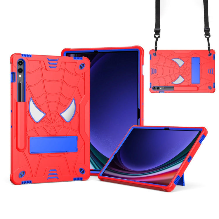 Fold-Holder Spider Silicone Hybrid PC Tablet Case For Samsung Galaxy Tab S9 FE+