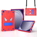 Fold-Holder Spider Silicone Hybrid PC Tablet Case For Samsung Galaxy Tab S9 FE+