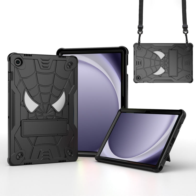 Fold-Holder Spider Silicone Hybrid PC Tablet Case For Samsung Galaxy Tab S9 FE+