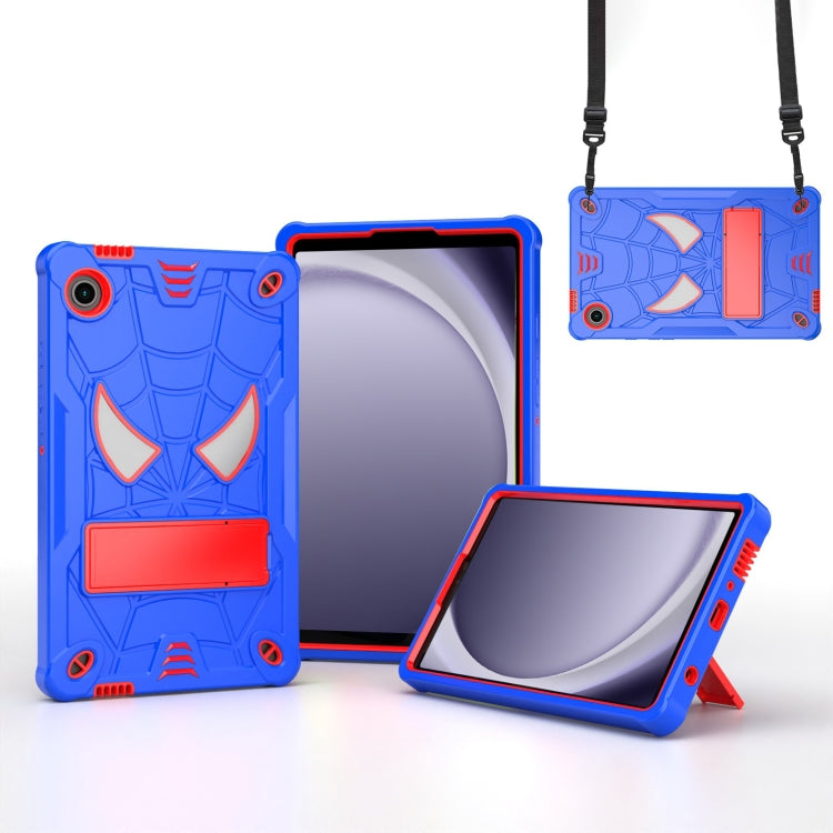 Fold-Holder Spider Silicone Hybrid PC Tablet Case For Samsung Galaxy Tab S9 FE+