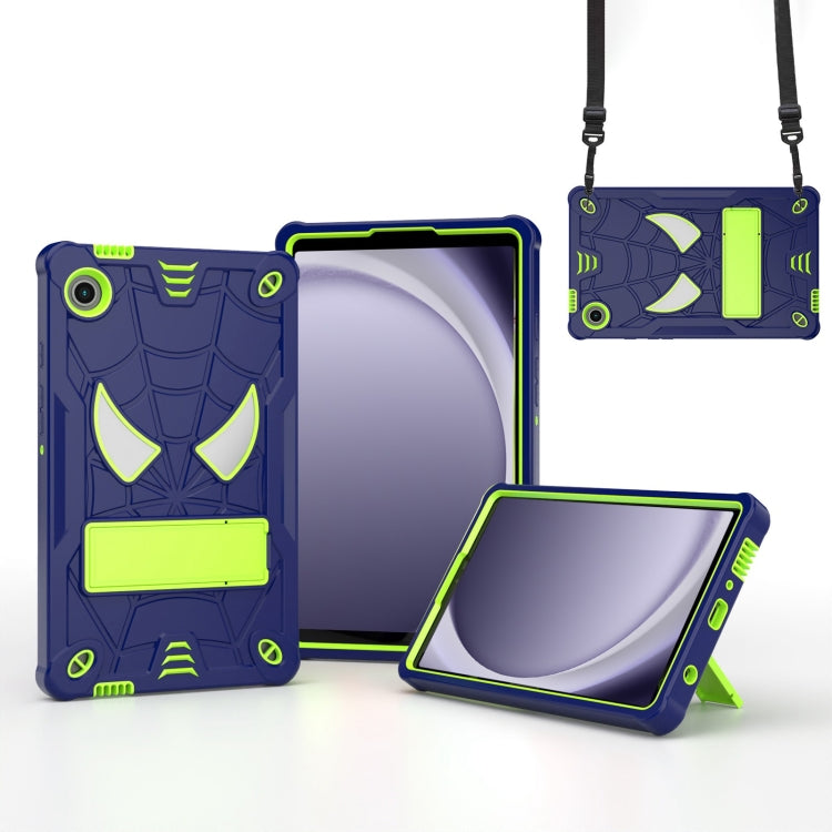 Fold-Holder Spider Silicone Hybrid PC Tablet Case For Samsung Galaxy Tab S9 FE+