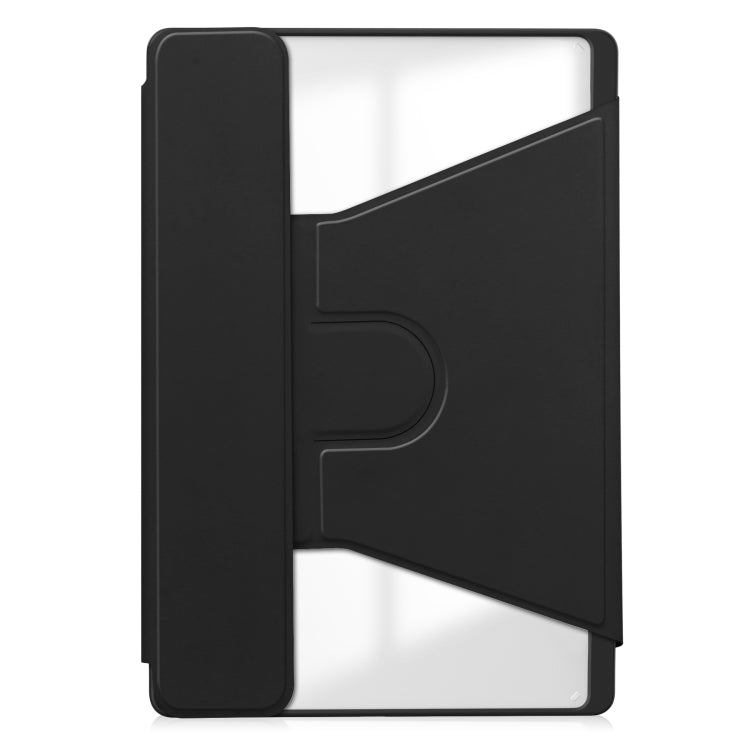 360 Rotation Transparent Smart Leather Case with Keyboard, For Lenovo Tab M11