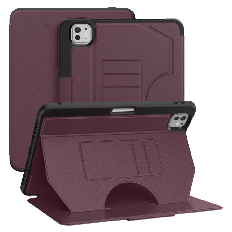 Notebook Magnetic Leather Tablet Case, For iPad 11th Gen 2025 A16