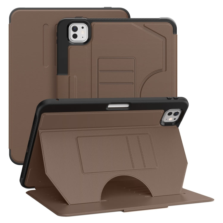 Notebook Magnetic Leather Tablet Case, For iPad 11th Gen 2025 A16