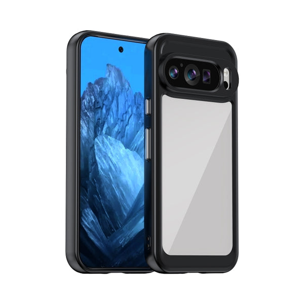 For Google Pixel 9 Pro Acrylic Hybrid TPU Phone Case