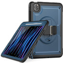 For iPad 11th Gen 2025 (A16) Hand Grip Turntable Stand Tablet Case