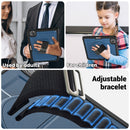 For iPad 11th Gen 2025 (A16) Hand Grip Turntable Stand Tablet Case