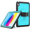 For iPad 10th Gen 10.9 2022 Hand Grip Turntable Stand Tablet Case