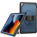 For iPad 10.2 9th 8th 7th /  Air 3 10.5 2019 Hand Grip Turntable Stand Tablet Case