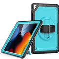 For iPad 10.2 9th 8th 7th /  Air 3 10.5 2019 Hand Grip Turntable Stand Tablet Case