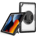 For iPad 10.2 9th 8th 7th /  Air 3 10.5 2019 Hand Grip Turntable Stand Tablet Case