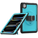 For iPad 11th Gen 2025 (A16) Hand Grip Turntable Stand Tablet Case