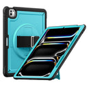 For iPad 11th Gen 2025 (A16) Hand Grip Turntable Stand Tablet Case