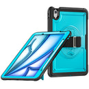 For iPad 11th Gen 2025 (A16) Hand Grip Turntable Stand Tablet Case