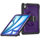 For iPad 11th Gen 2025 (A16) Hand Grip Turntable Stand Tablet Case
