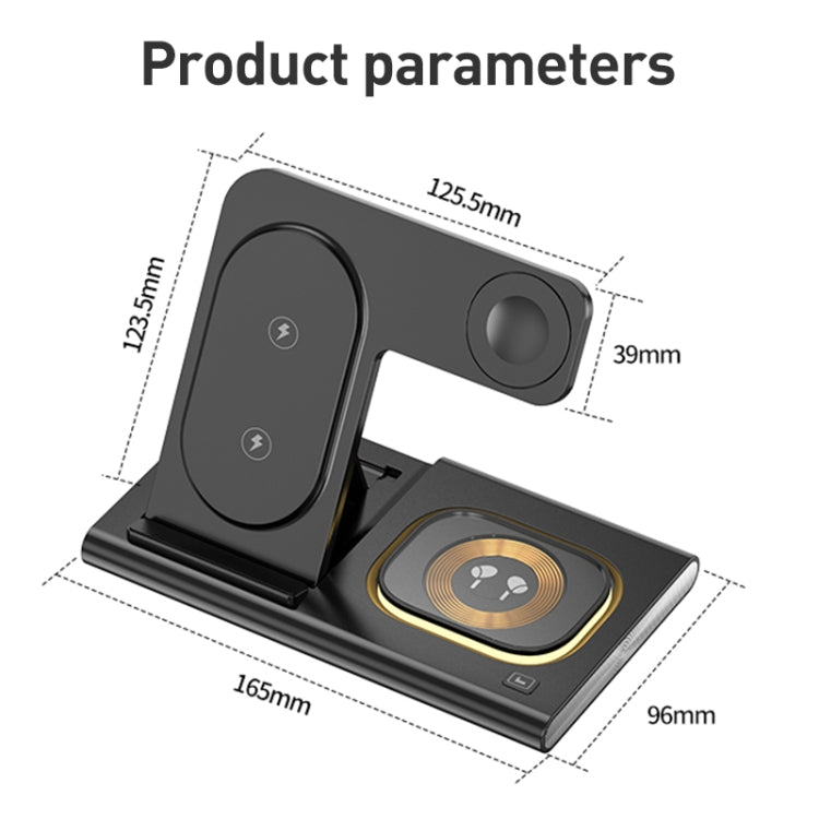 3 in 1 15W Folding Wireless Charger