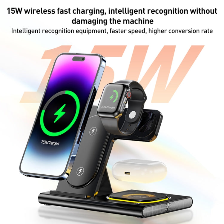 3 in 1 15W Folding Wireless Charger