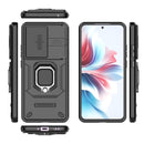 For OPPO Reno 12 Pro Sliding Camshield TPU + PC Shockproof Phone Case with Holder