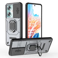 For OPPO A79 5G Sliding Camshield TPU + PC Shockproof Phone Case with Holder