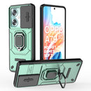 For OPPO Reno 12 Pro Sliding Camshield TPU + PC Shockproof Phone Case with Holder