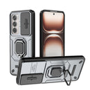 For OPPO Reno 12 Pro Sliding Camshield TPU + PC Shockproof Phone Case with Holder