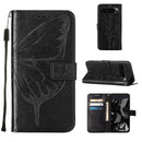 Embossed Butterfly Leather Phone Case, For Google Pixel 9 Pro XL, For Google Pixel 9 Pro, For Google Pixel 9