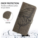 Embossed Butterfly Leather Phone Case, For Google Pixel 5 XL / Pixel 4a 5G, For Google Pixel 5