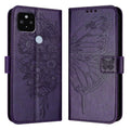 Embossed Butterfly Leather Phone Case, For Google Pixel 5 XL / Pixel 4a 5G, For Google Pixel 5