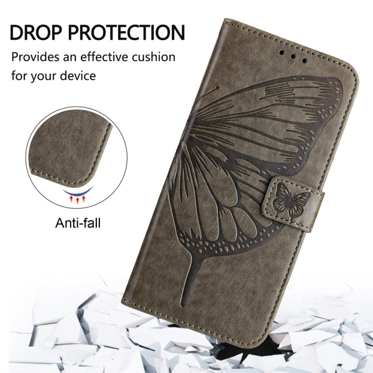 Embossed Butterfly Leather Phone Case, For Google Pixel 5a 5G, For Google Pixel 5 XL / Pixel 4a 5G, For Google Pixel 5