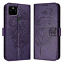Embossed Butterfly Leather Phone Case, For Google Pixel 5a 5G, For Google Pixel 5 XL / Pixel 4a 5G, For Google Pixel 5
