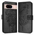 Embossed Butterfly Leather Phone Case, For Google Pixel 8a, For Google Pixel 8 Pro, For Google Pixel 8