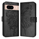 Embossed Butterfly Leather Phone Case, For Google Pixel 8a, For Google Pixel 8 Pro, For Google Pixel 8