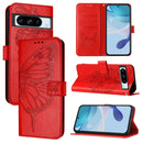 Embossed Butterfly Leather Phone Case, For Google Pixel 8a, For Google Pixel 8 Pro, For Google Pixel 8