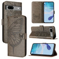 Embossed Butterfly Leather Phone Case, For Google Pixel 7a, For Google Pixel 7 Pro, For Google Pixel 7