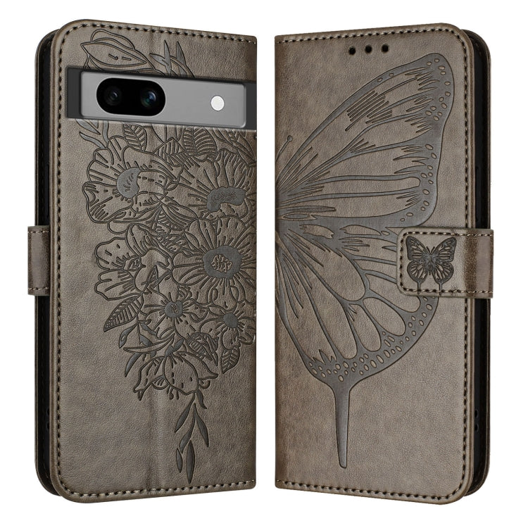 Embossed Butterfly Leather Phone Case, For Google Pixel 7a, For Google Pixel 7 Pro, For Google Pixel 7