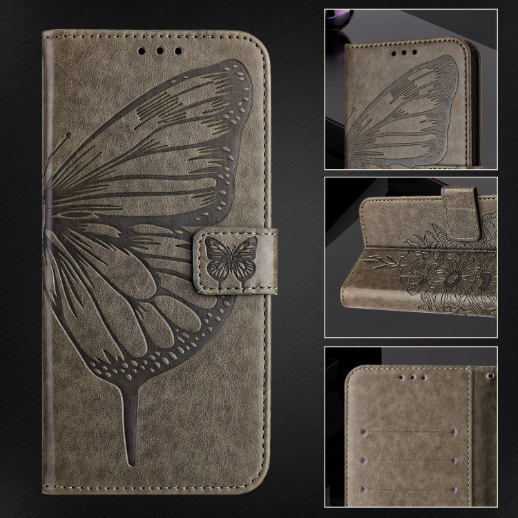 Embossed Butterfly Leather Phone Case, For Google Pixel 7a, For Google Pixel 7 Pro, For Google Pixel 7